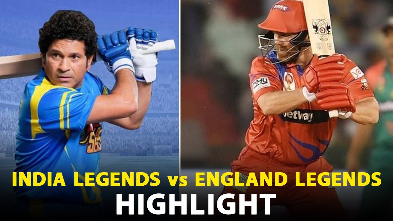 India Legends Vs England Legends Full Match Highlights Pak Sports