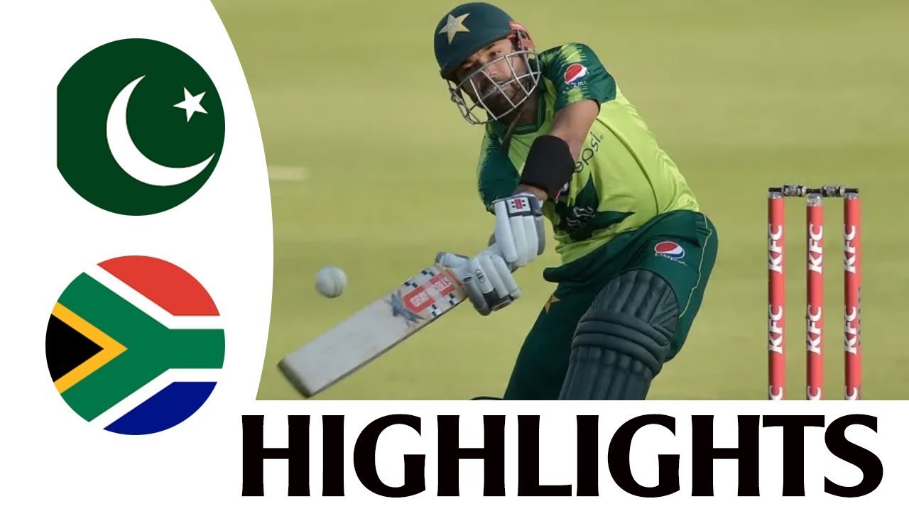 Pakistan vs South Africa Cricket T20I Highlights 2nd KFC T20 Pak Sports